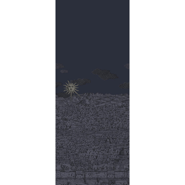 Cole & Son VISTA MEDITERRANEA MIDNIGHT Wallpaper