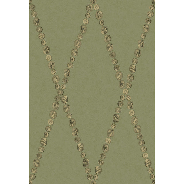 Cole & Son CAMMEI OLIVE Wallpaper