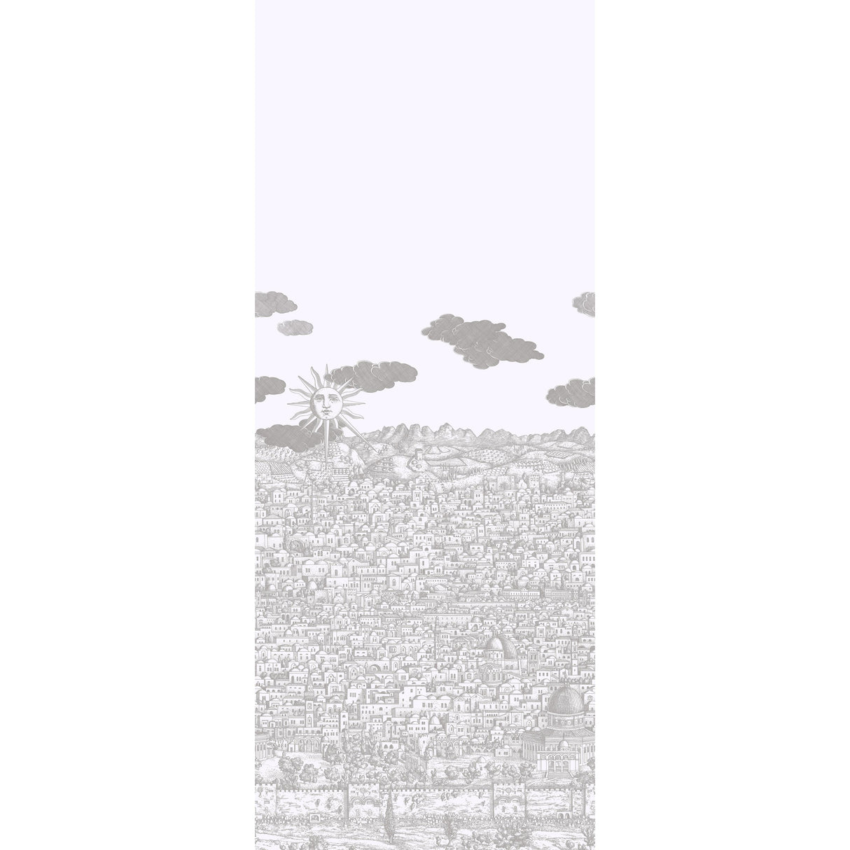 Cole & Son VISTA MEDITERRANEA NEUTRAL Wallpaper