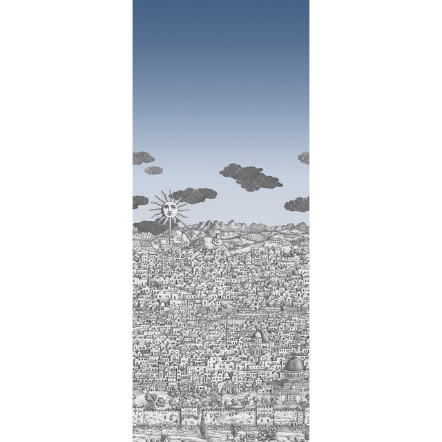 Cole & Son VISTA MEDITERRANEA BLUE Wallpaper