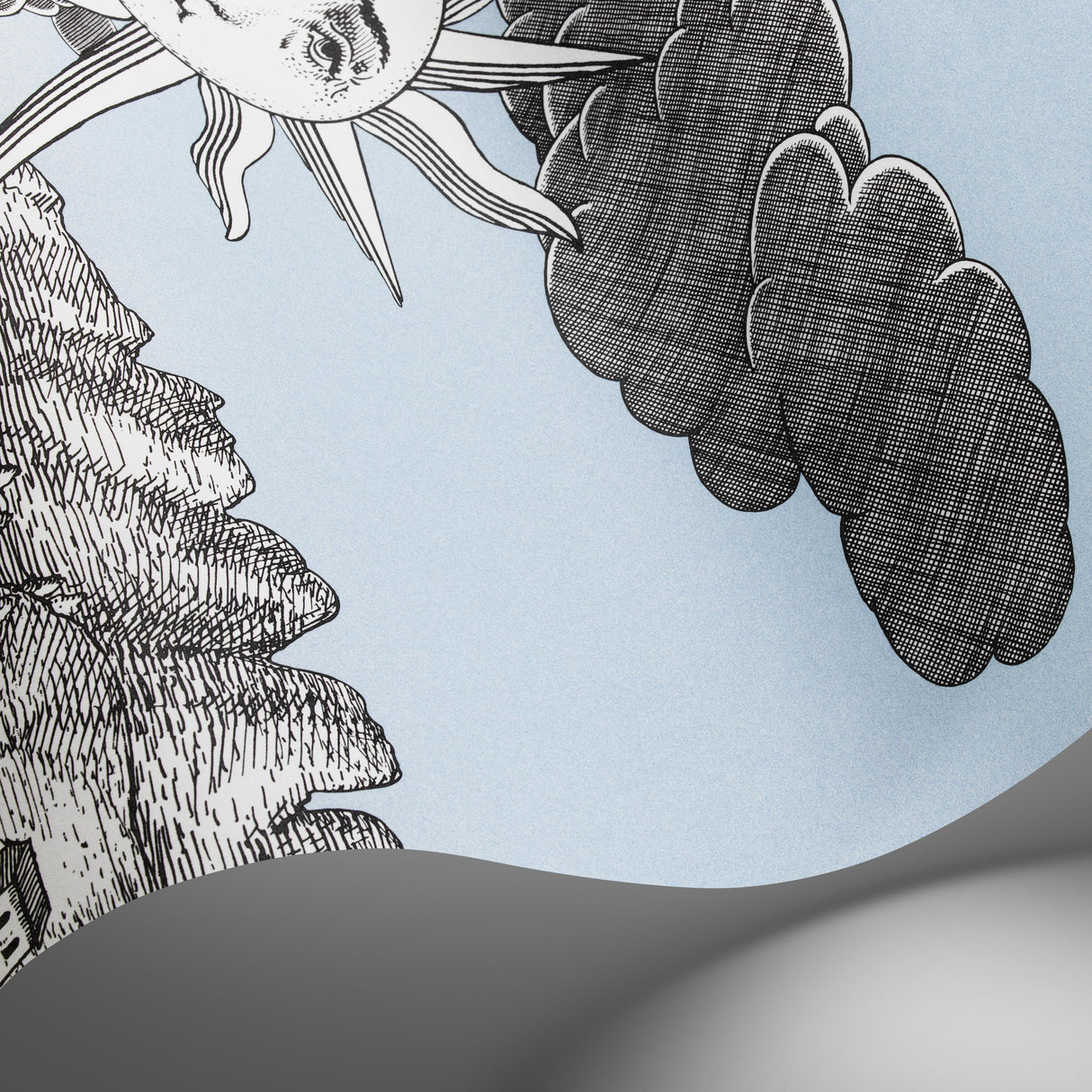 Cole & Son VISTA MEDITERRANEA BLUE Wallpaper