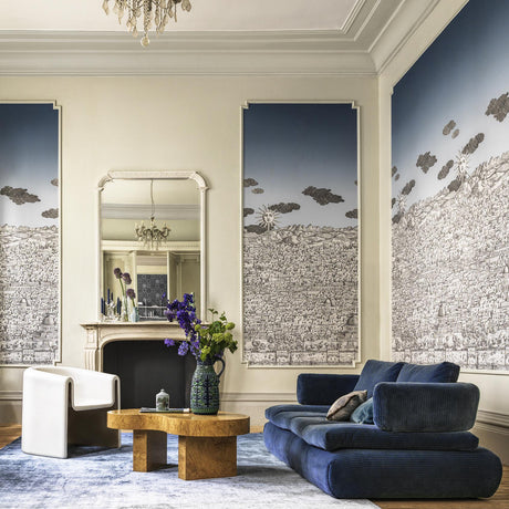 Cole & Son VISTA MEDITERRANEA BLUE Wallpaper