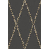 Cole & Son CAMMEI GOLD ON CHARCOAL Wallpaper