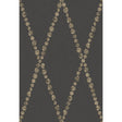 Cole & Son CAMMEI GOLD ON CHARCOAL Wallpaper