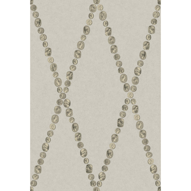 Cole & Son CAMMEI SOFT GOLD ON STONE Wallpaper