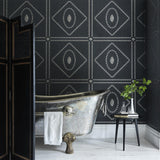 Cole & Son CONCHIGLIE CHARCOAL Wallpaper