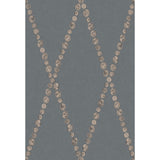 Cole & Son CAMMEI SLATE & ROSE GOLD Wallpaper