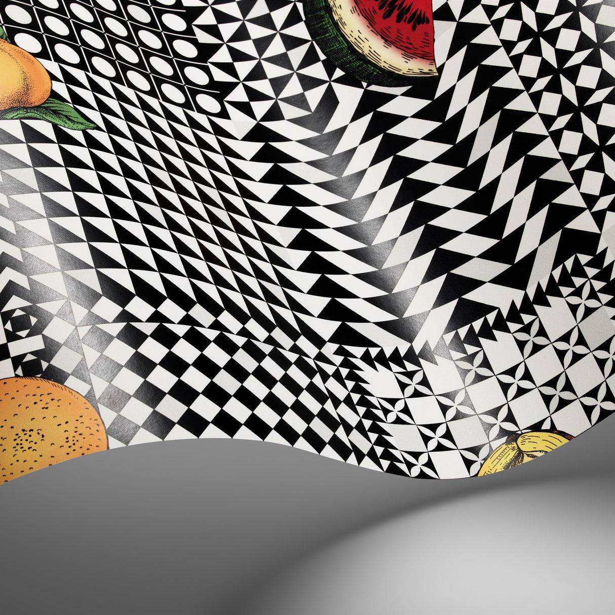 Cole & Son FRUTTA E GEOMETRICO MULTI Wallpaper