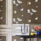 Cole & Son FRUTTA E GEOMETRICO GOLD Wallpaper