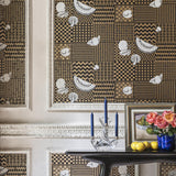 Cole & Son FRUTTA E GEOMETRICO GOLD Wallpaper