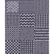 Cole & Son GEOMETRICO MAGENTA & INK Wallpaper