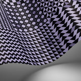 Cole & Son GEOMETRICO MAGENTA & INK Wallpaper