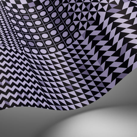 Cole & Son GEOMETRICO MAGENTA & INK Wallpaper