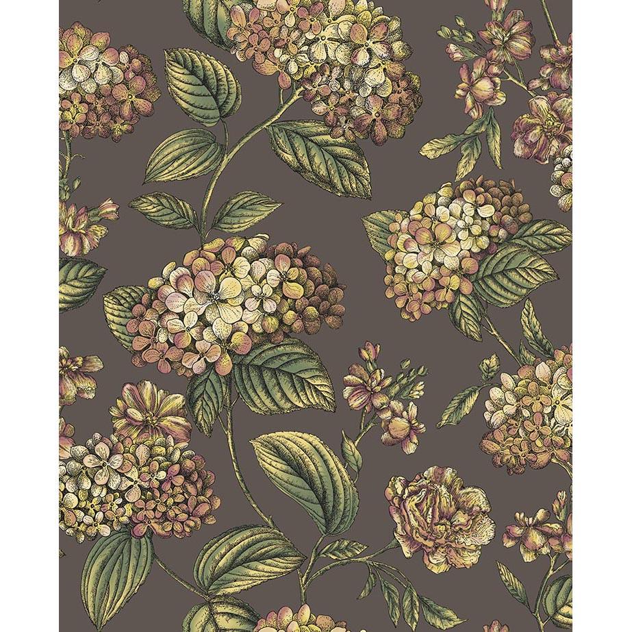 Cole & Son RAMO DI ORTENSIA AUTUMNAL Wallpaper