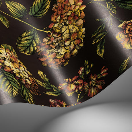 Cole & Son RAMO DI ORTENSIA AUTUMNAL Wallpaper