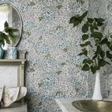 Cole & Son ORTENSIA BLUE & CREAM Wallpaper