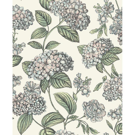 Cole & Son RAMO DI ORTENSIA STONE Wallpaper