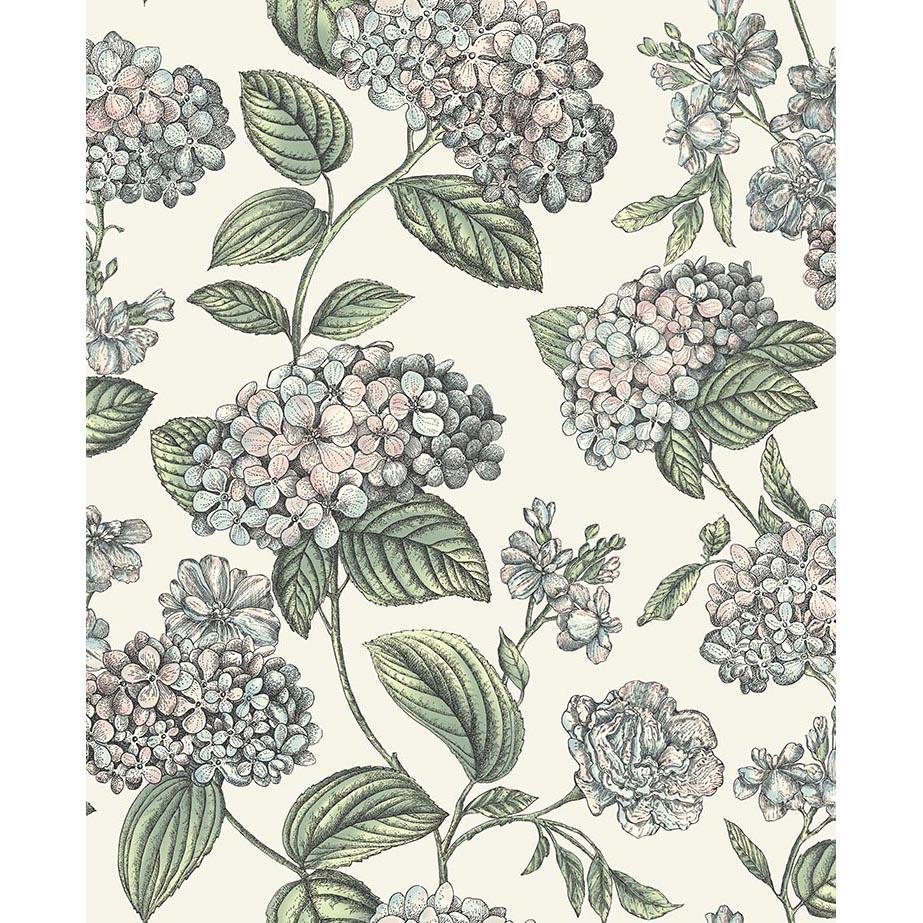 Cole & Son RAMO DI ORTENSIA STONE Wallpaper