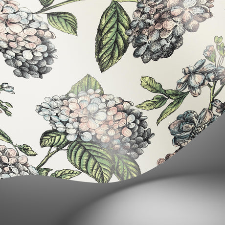 Cole & Son RAMO DI ORTENSIA STONE Wallpaper