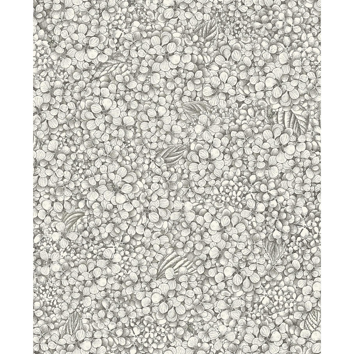 Cole & Son ORTENSIA BLACK & WHITE Wallpaper