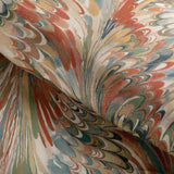 Lee Jofa TAPLOW PRINT CLAY/BLUE Fabric