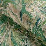 Lee Jofa TAPLOW PRINT JADE/LEAF Fabric