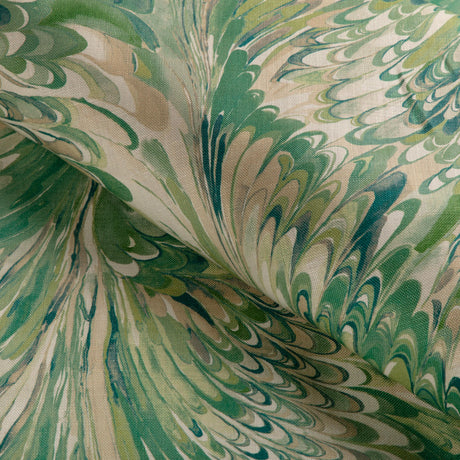 Lee Jofa TAPLOW PRINT JADE/LEAF Fabric