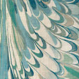 Lee Jofa TAPLOW PRINT MARINE/SAND Fabric