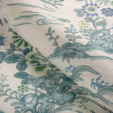 Lee Jofa SAKURA PRINT TEAL Fabric
