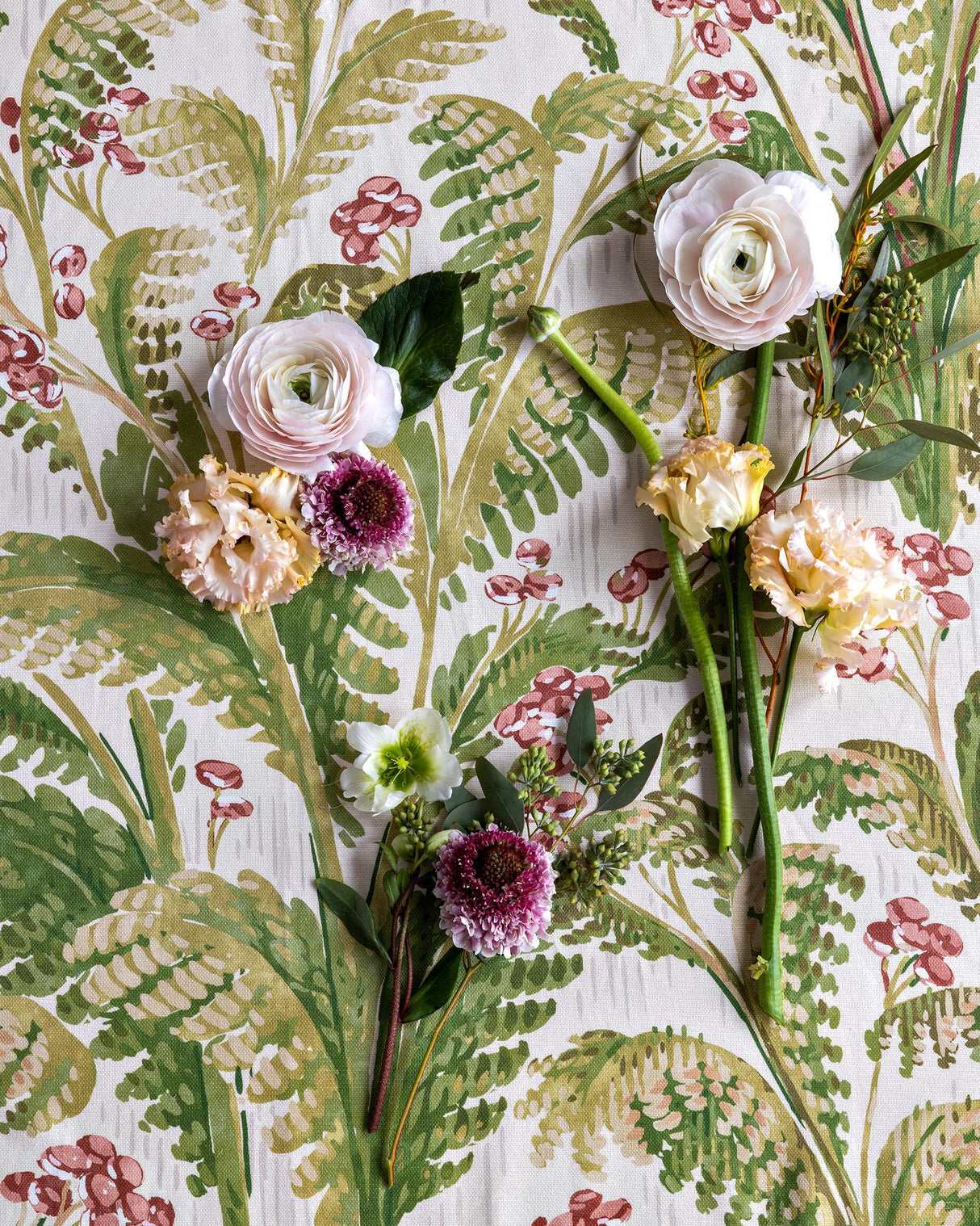 Lee Jofa PASHLEY PRINT BERRY Fabric