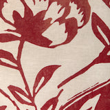 Lee Jofa CALATHEA PRINT RED Fabric