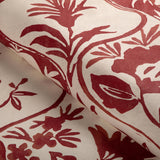 Lee Jofa CALATHEA PRINT RED Fabric