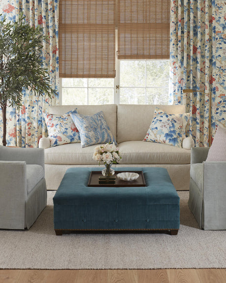 Lee Jofa TAPLOW PRINT CAPRI/SKY Fabric