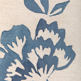 Lee Jofa CALATHEA PRINT BLUE Fabric