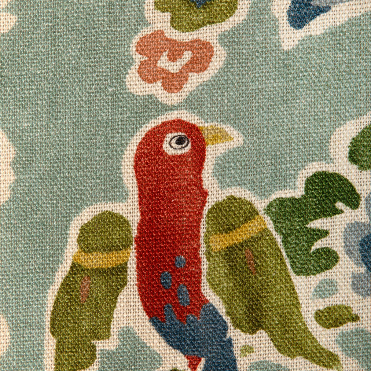 Lee Jofa POSY PRINT AQUA/IVY Fabric