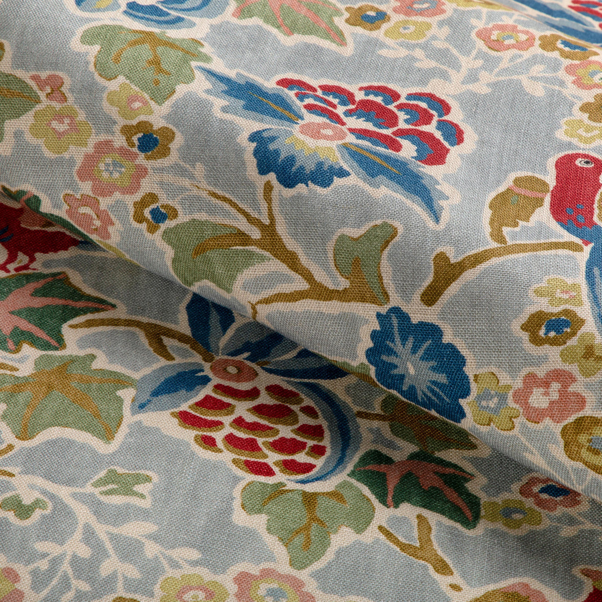 Lee Jofa POSY PRINT BLUE/MULTI Fabric