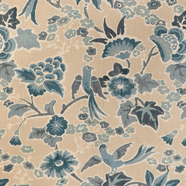 Lee Jofa POSY PRINT SAND/SKY Fabric