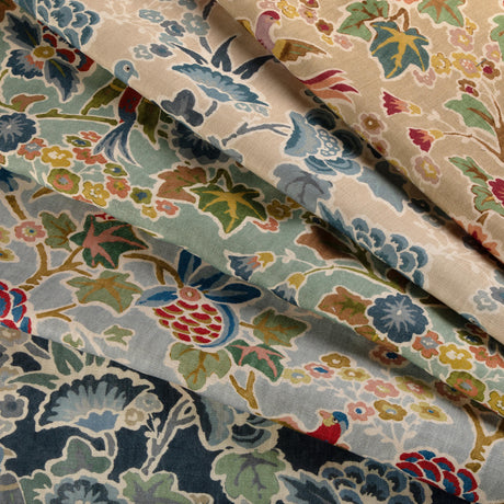 Lee Jofa POSY PRINT BERRY/LEAF Fabric
