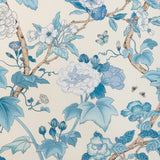 Lee Jofa GARDENIA PRINT DELFT/SKY Fabric
