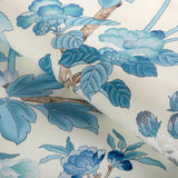 Lee Jofa GARDENIA PRINT DELFT/SKY Fabric