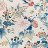 Lee Jofa GARDENIA PRINT BLUE/RED Fabric