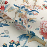 Lee Jofa GARDENIA PRINT BLUE/RED Fabric