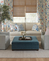 Lee Jofa GARDENIA PRINT BLUE/RED Fabric