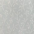 Lee Jofa IRIS EMBROIDERY AQUA Drapery Fabric