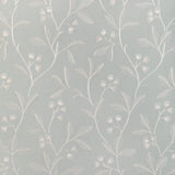 Lee Jofa IRIS EMBROIDERY AQUA Drapery Fabric