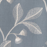 Lee Jofa IRIS EMBROIDERY BLUE Drapery Fabric
