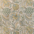 Lee Jofa EDEN EMB AQUA/GOLD Drapery Fabric