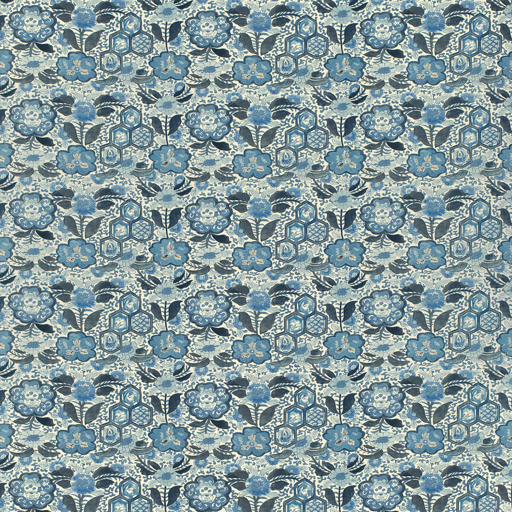 Lee Jofa IMARI I BLUE Fabric
