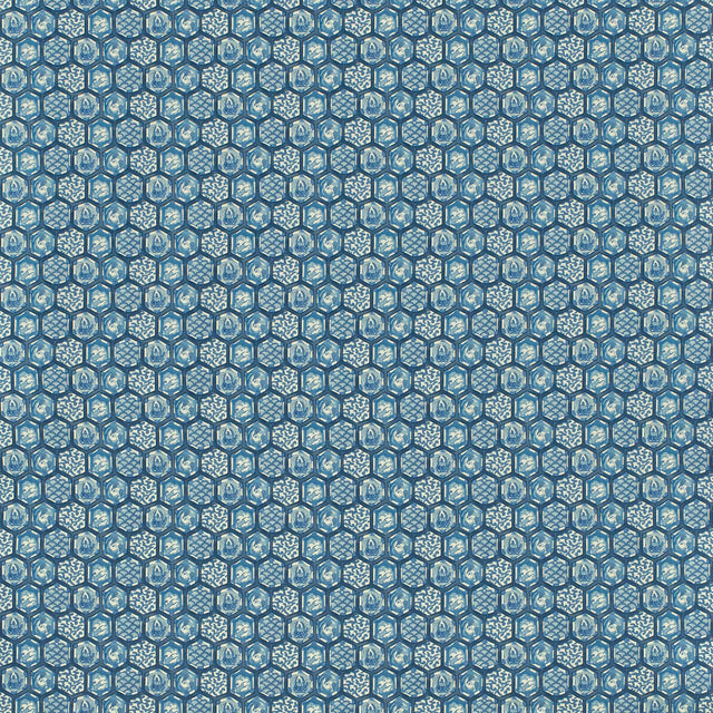 Lee Jofa IMARI II BLUE Fabric