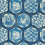 Lee Jofa IMARI II BLUE Fabric